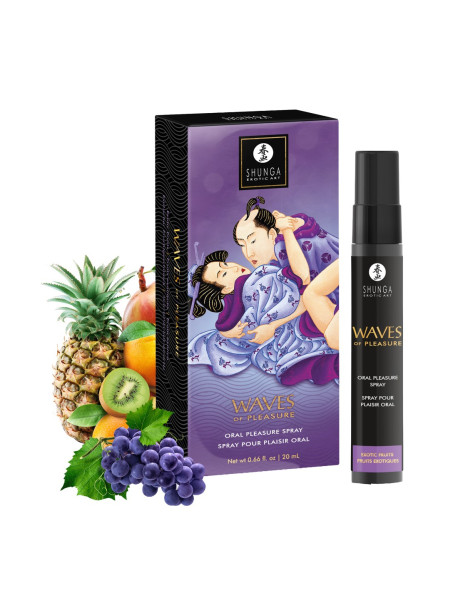 Waves of pleasure - Spray pour plaisir oral - Fruits exotiques