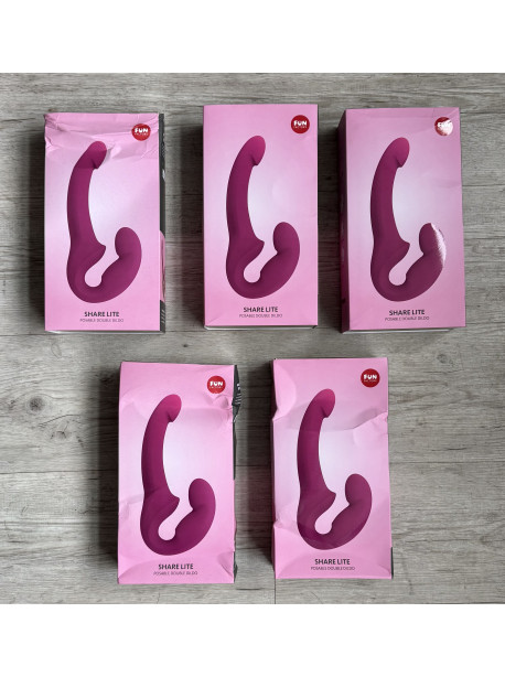 Share Lite - Double Dildo - Pink