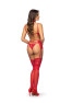 Velvet sin lingerie set - Cherry