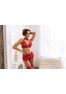 Velvet sin ensemble lingerie - Cherry