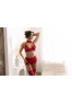 Velvet sin ensemble lingerie - Cherry