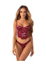 Redya Corset et string rouge