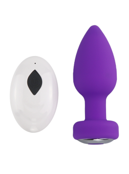 Plug Anal Vibrant Télécommandé SHAKY Violet
