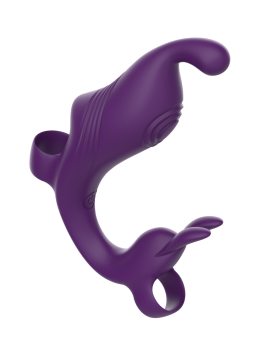 Doigt Vibrant à Double Moteur INFERNO 