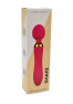 SHAKE Rose, Vibromasseur Wand USB en silicone médical avec 2 puissants moteurs indépendants
