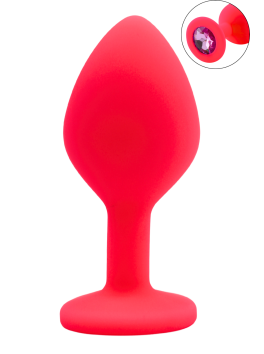 Plug bijou rose Medium PINKY 