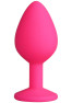 Plug bijou rose Medium PINKY 