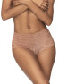 Shorty en dentelle couleur taupe 