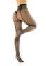 Collant résille sexy noire 