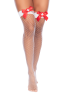 Bas résille style infirmière mi‑cuisse - Mapalé