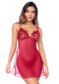 Babydoll Mapalé romantique avec string 