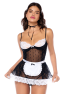 Costume sexy de soubrette 