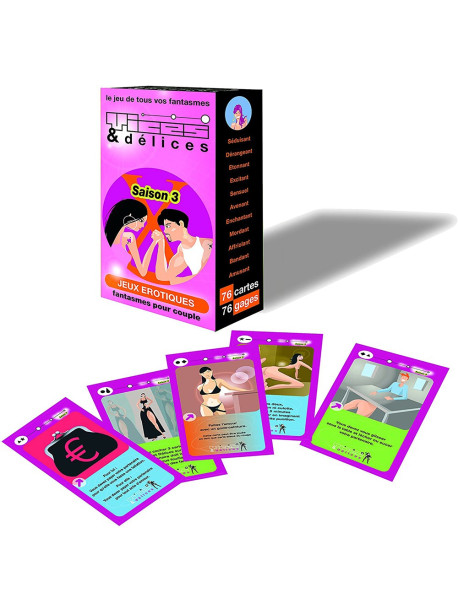 Jeu de cartes Vices et Delices 3 - Saison 3 