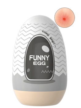 Gaine Masturbatrice Réutilisable FUNNY EGG – Design Réaliste Anus