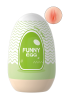 Gaine Masturbatrice Réutilisable FUNNY EGG – Design Réaliste Vagin lèvres fines