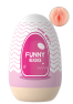 Gaine Masturbatrice Réutilisable FUNNY EGG – Design Réaliste Vagin lèvres épaisses