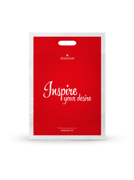 Obsessive small paper shopping bag