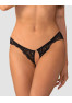 Divienne string ouvert noir