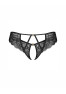 Divienne string ouvert noir