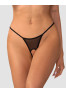 Zaliya string ouvert noir