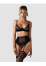 Lune Bellis 3 pieces open set set - Black