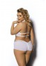 Boutique de lingerie dropshipping Ensemble sexy blanc grande taille
