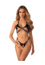 Anyya ensemble ouvert 2 pièces - Noir