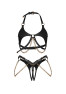 Anyya ensemble ouvert 2 pièces - Noir