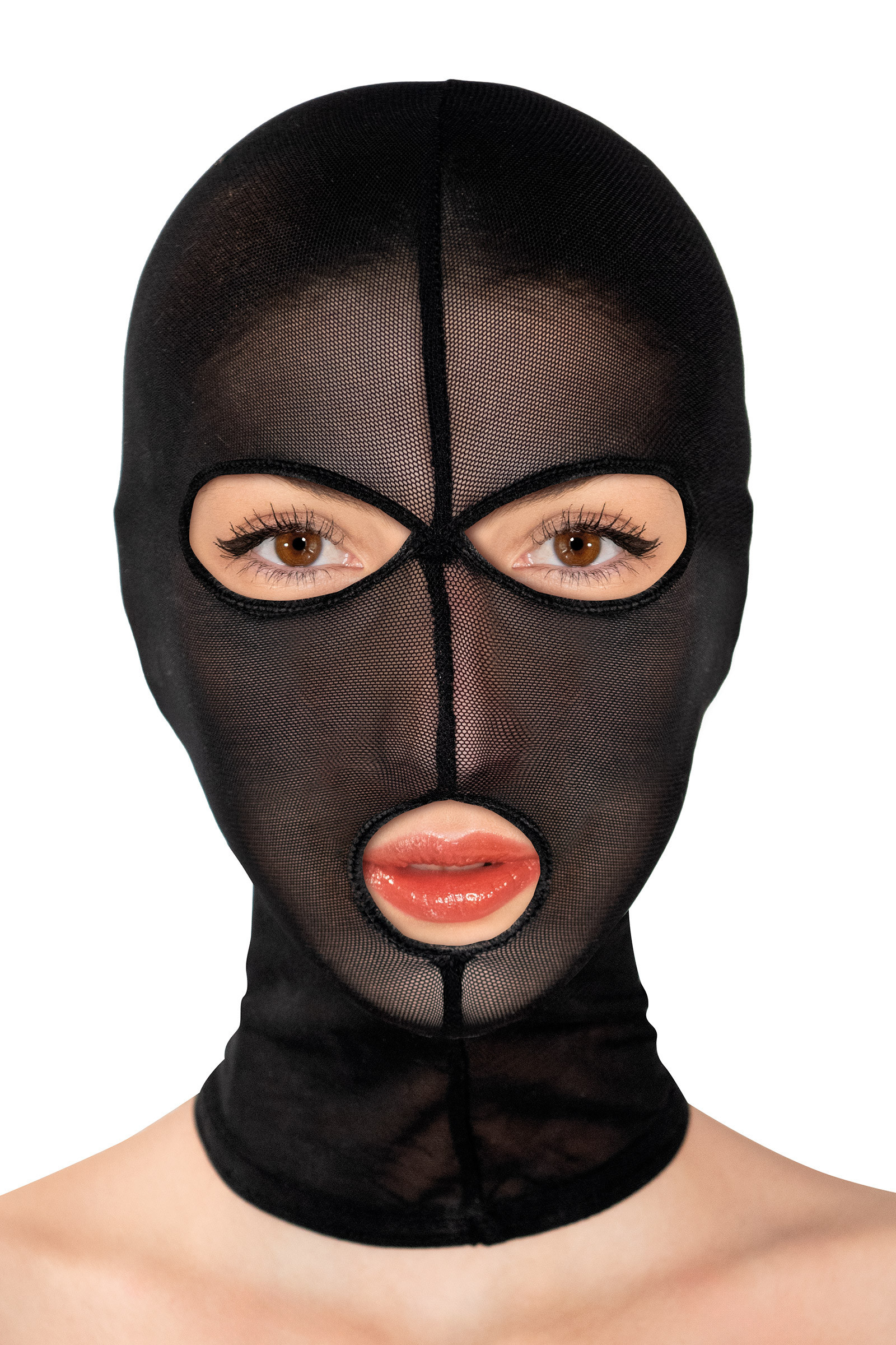 Cagoule fétichiste en fine résille Fetish Tentation — Fetish Tentation, sélection SENVÉLYA