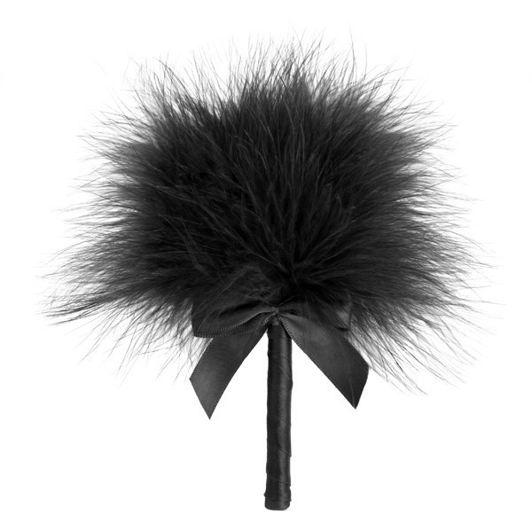 Tickle Me Tickler Plumeau - Noir — Bijoux Indiscrets, sélection SENVÉLYA