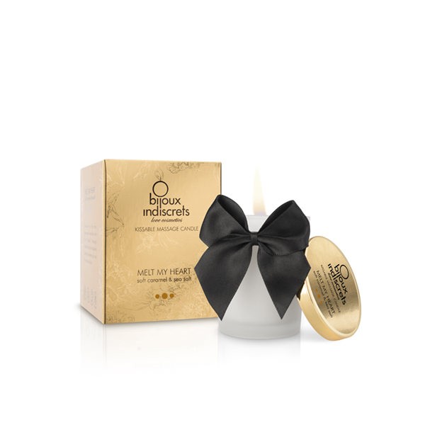 Bougie de massage embrassable - Caramel doux — Bijoux Indiscrets, sélection SENVÉLYA