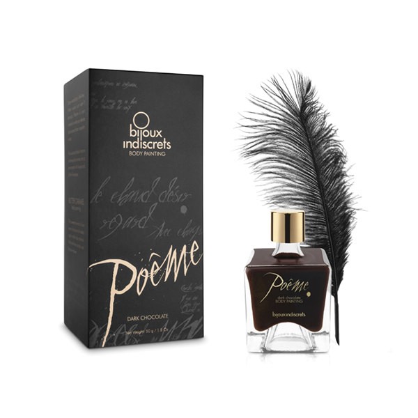 Poème - Peinture pour corps - Chocolat Noir — Bijoux Indiscrets, sélection SENVÉLYA