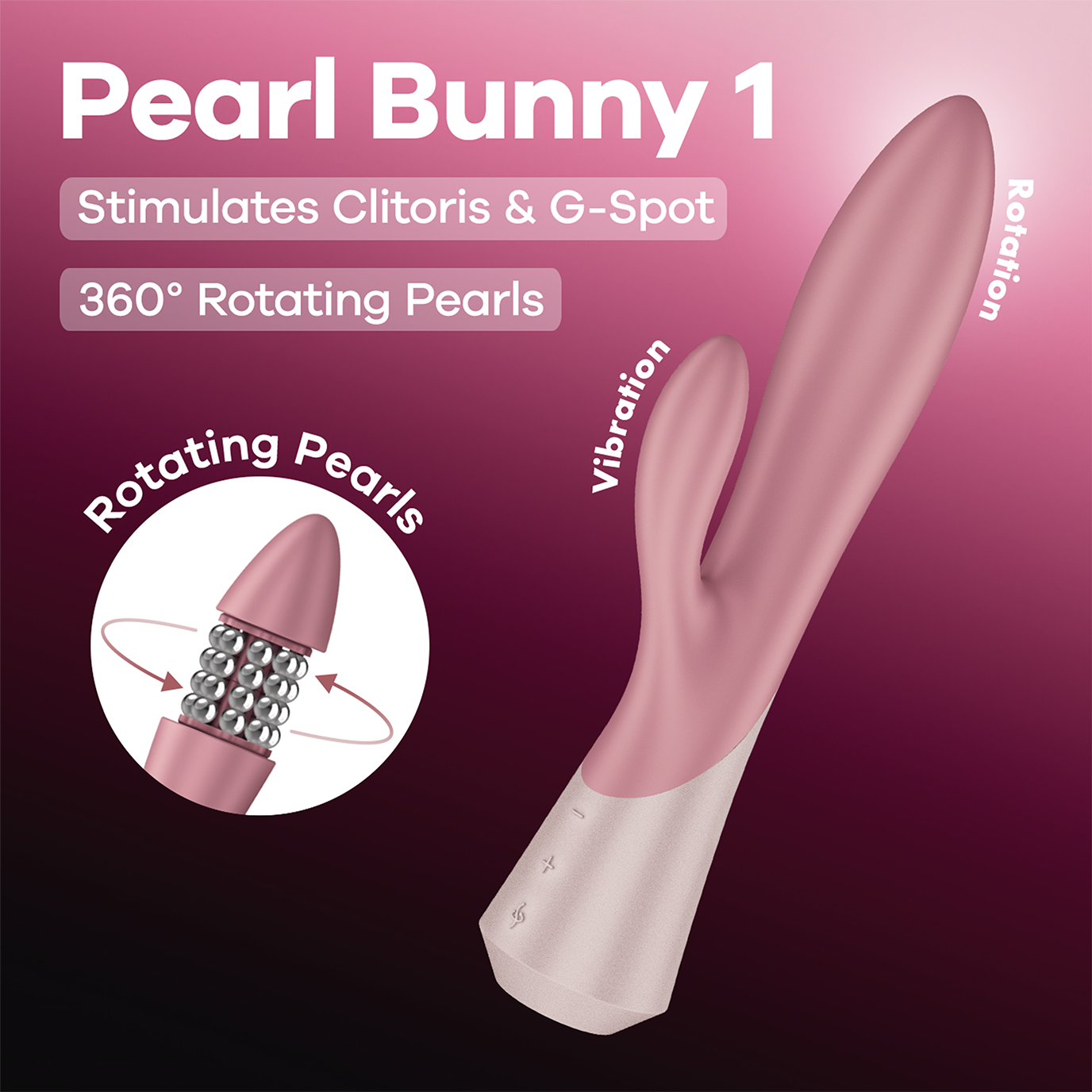 Pearl bunny 1 Satisfyer — Satisfyer, sélection SENVÉLYA