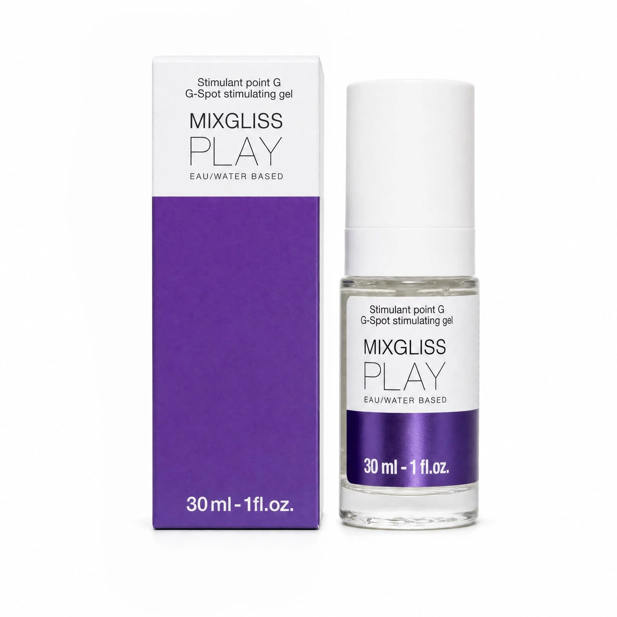 Mixgliss play - Stimulant point G - Sans parfum 30ml — Mixgliss, sélection SENVÉLYA