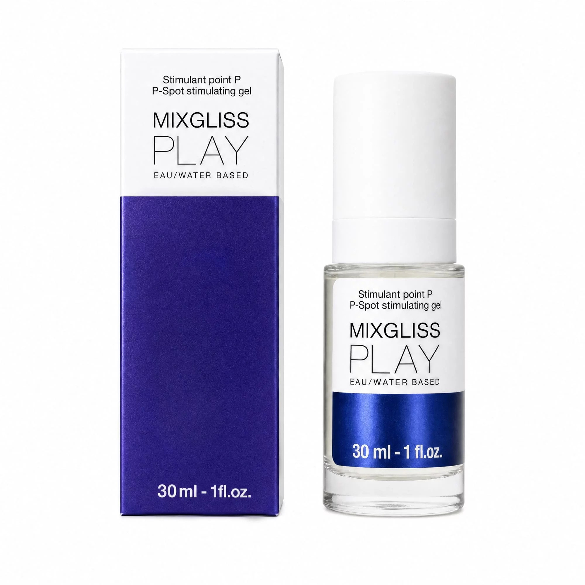 Mixgliss play - Stimulant point P - Sans parfum 30ml — Mixgliss, sélection SENVÉLYA