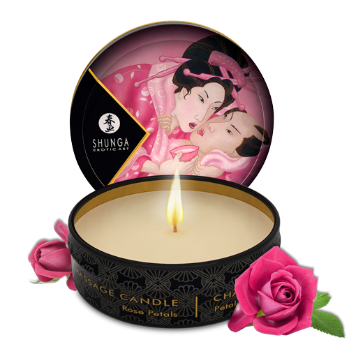 Mini massage kaars - Aphrodisia Rose