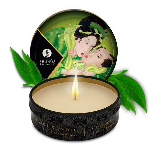 Mini masaj mum - Zenitude Exotic yeşil çay