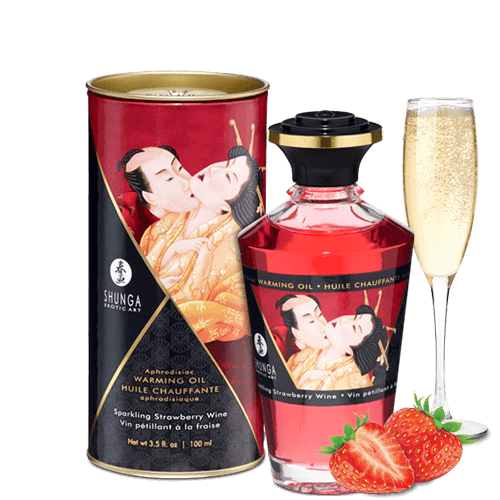 Aphrodisiac Heizöl - Schaumwein mit Erdbeer 100ml