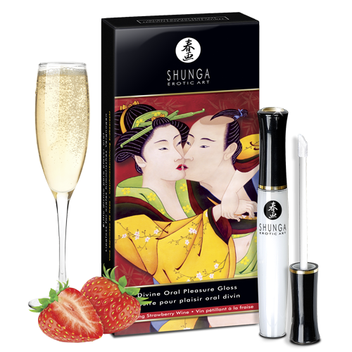 Gloss Pleasure Divine Oral - Sparkling wine and strawberry