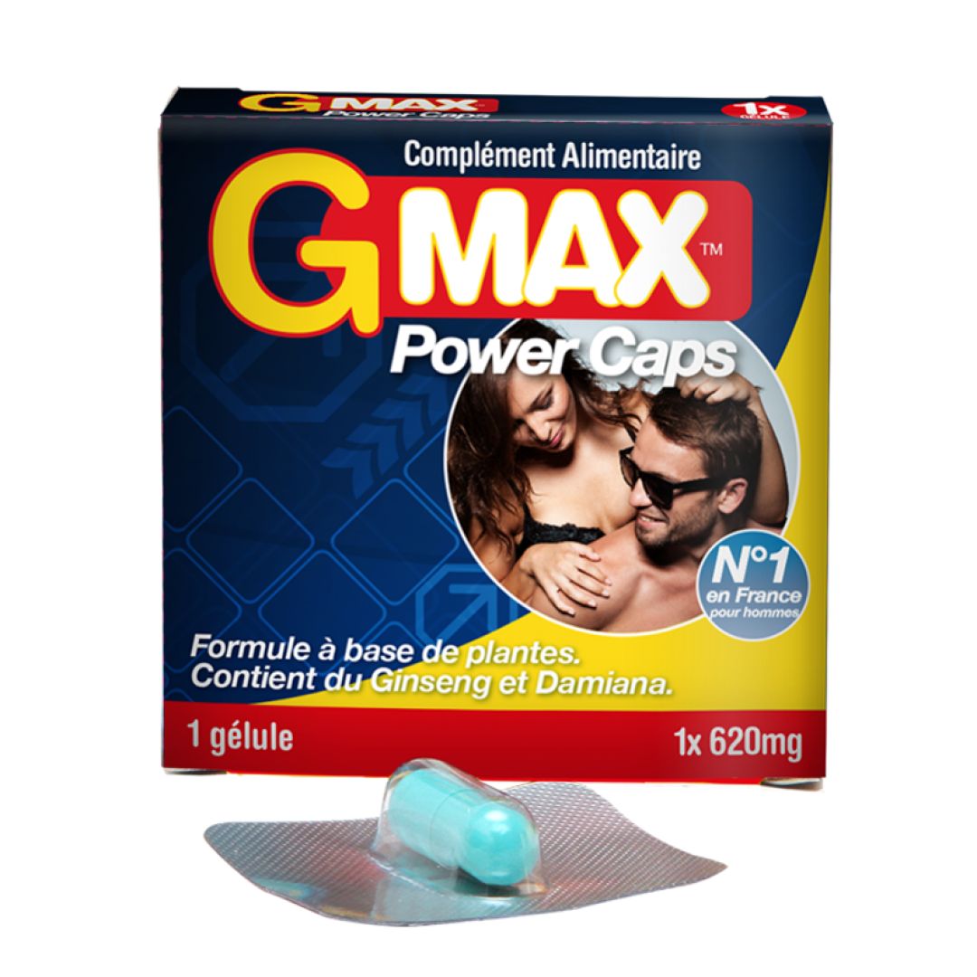 Gmax Power Caps Male - 1 kapsel