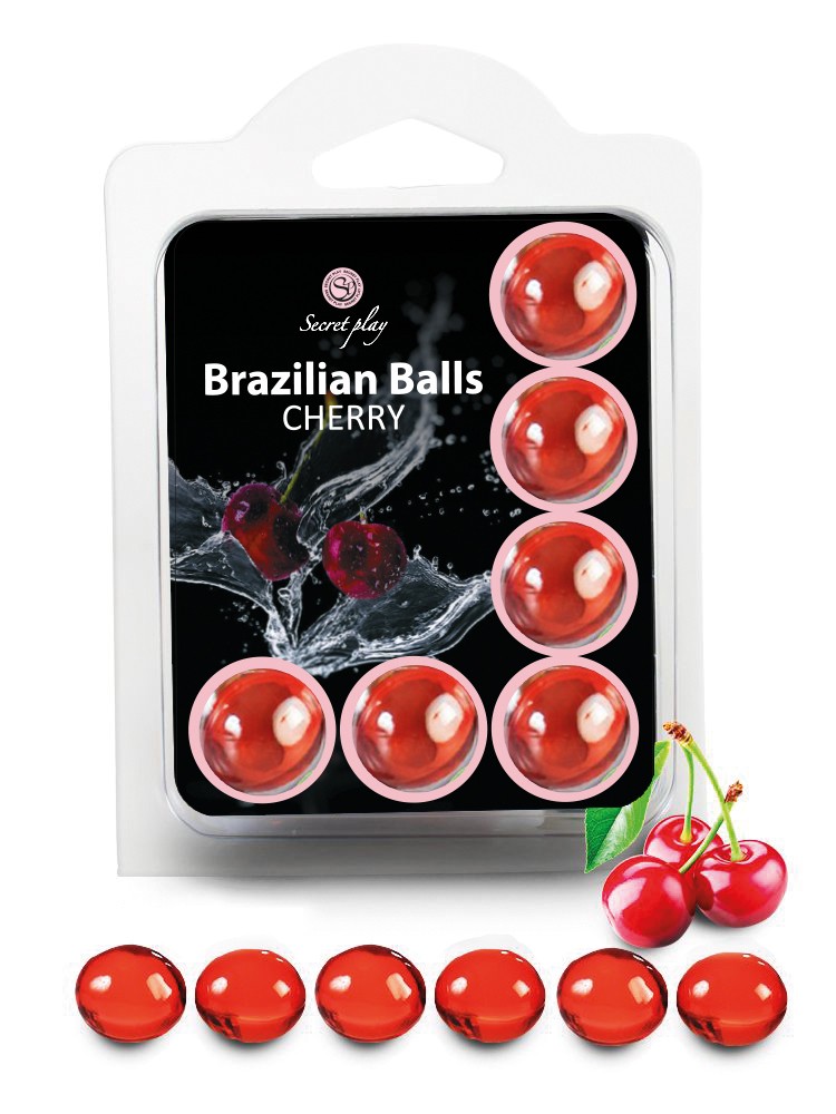 6 Brazil labdák "Cherry" 3386- 6