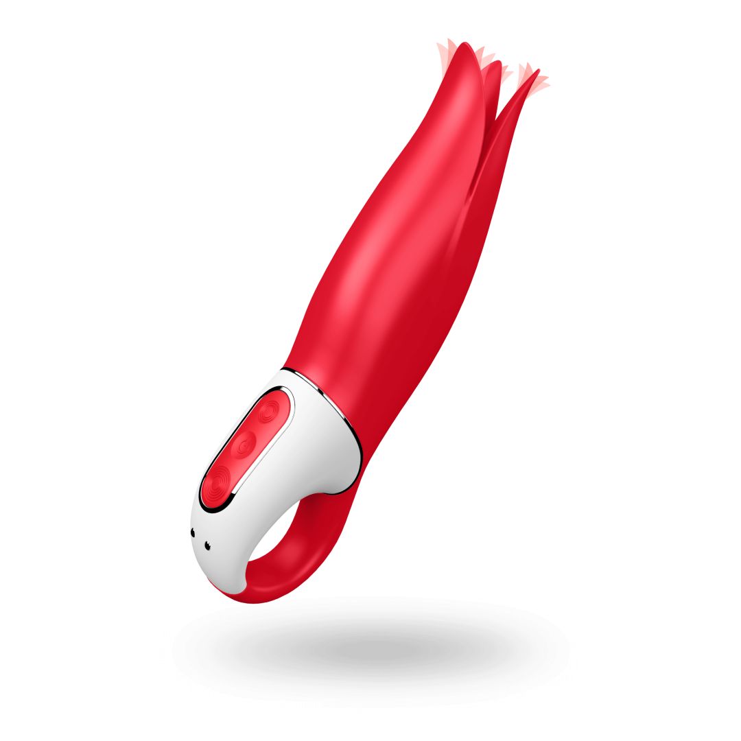 Vibromasseur Satisfyer Vibes Power Flower - Rouge — Satisfyer, sélection SENVÉLYA