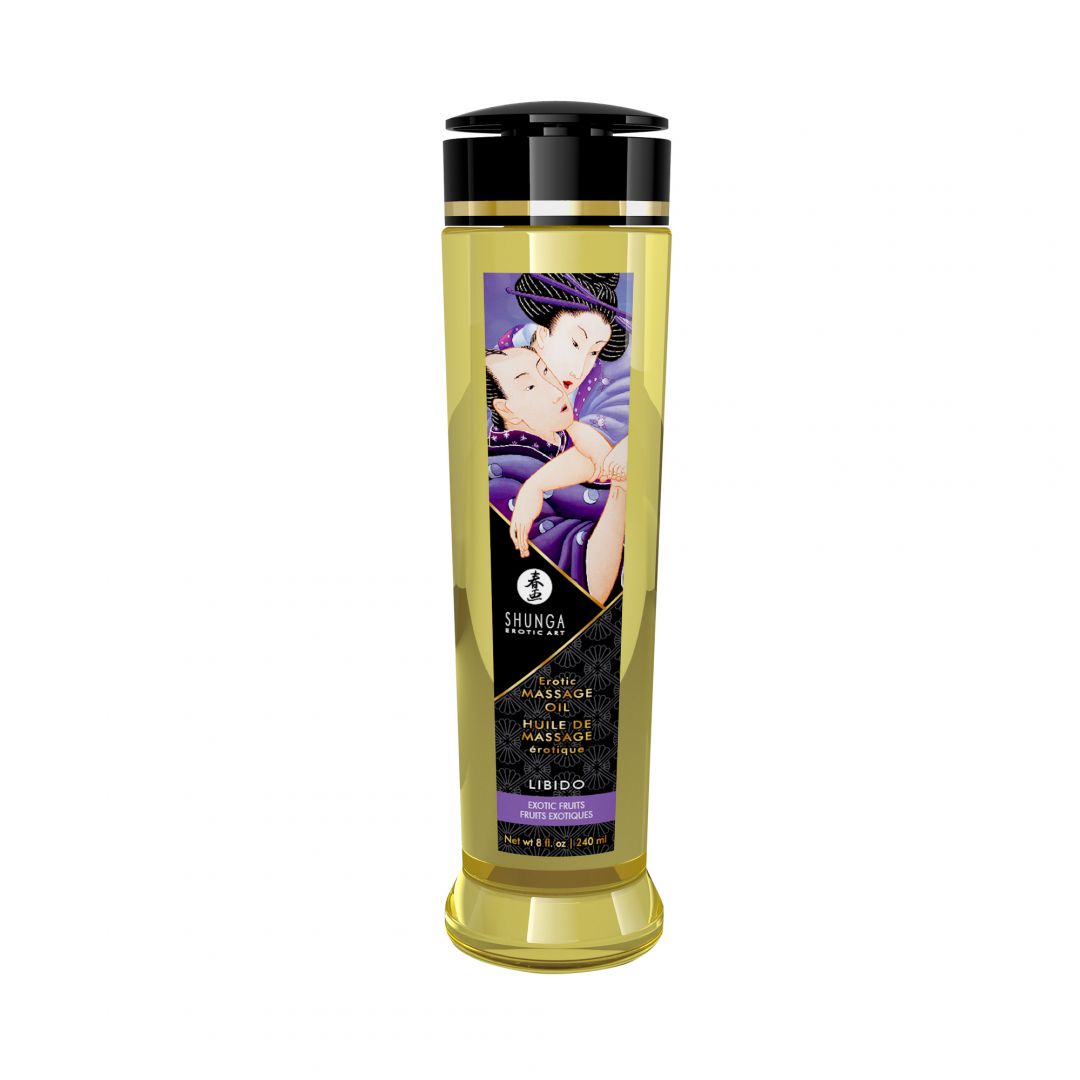 Erotisches Massageöl - Libido - Exotische Früchte - 240 ml
