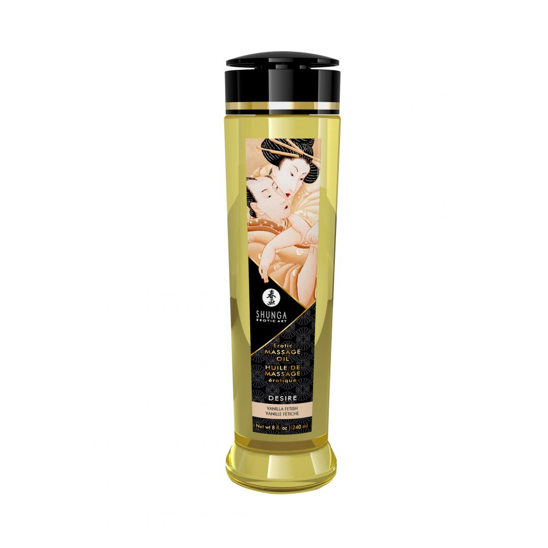Erotisches Massageöl - Desire - Vanille - 240 ml
