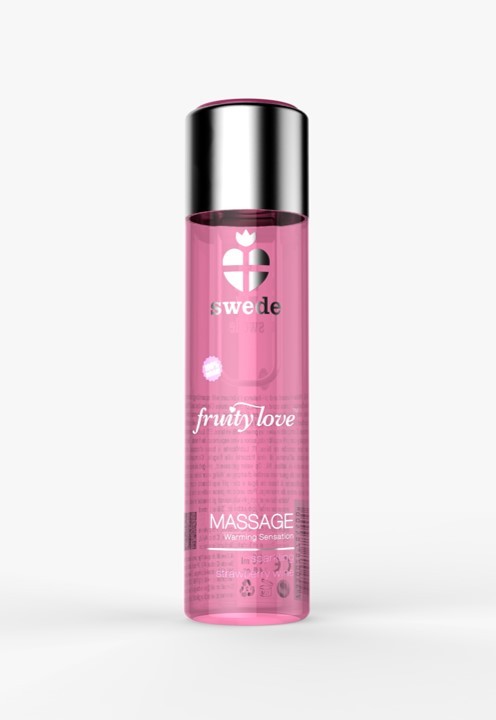 Huile de massage - Vin pétillant à la Fraise - 120 ml — Swede, sélection SENVÉLYA