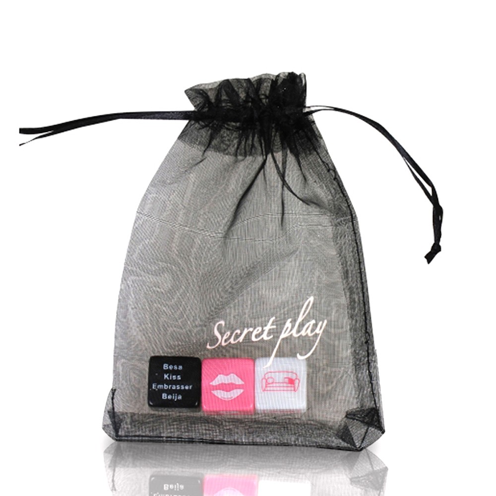 Set van 3 erotische dobbelstenen Secret Play
