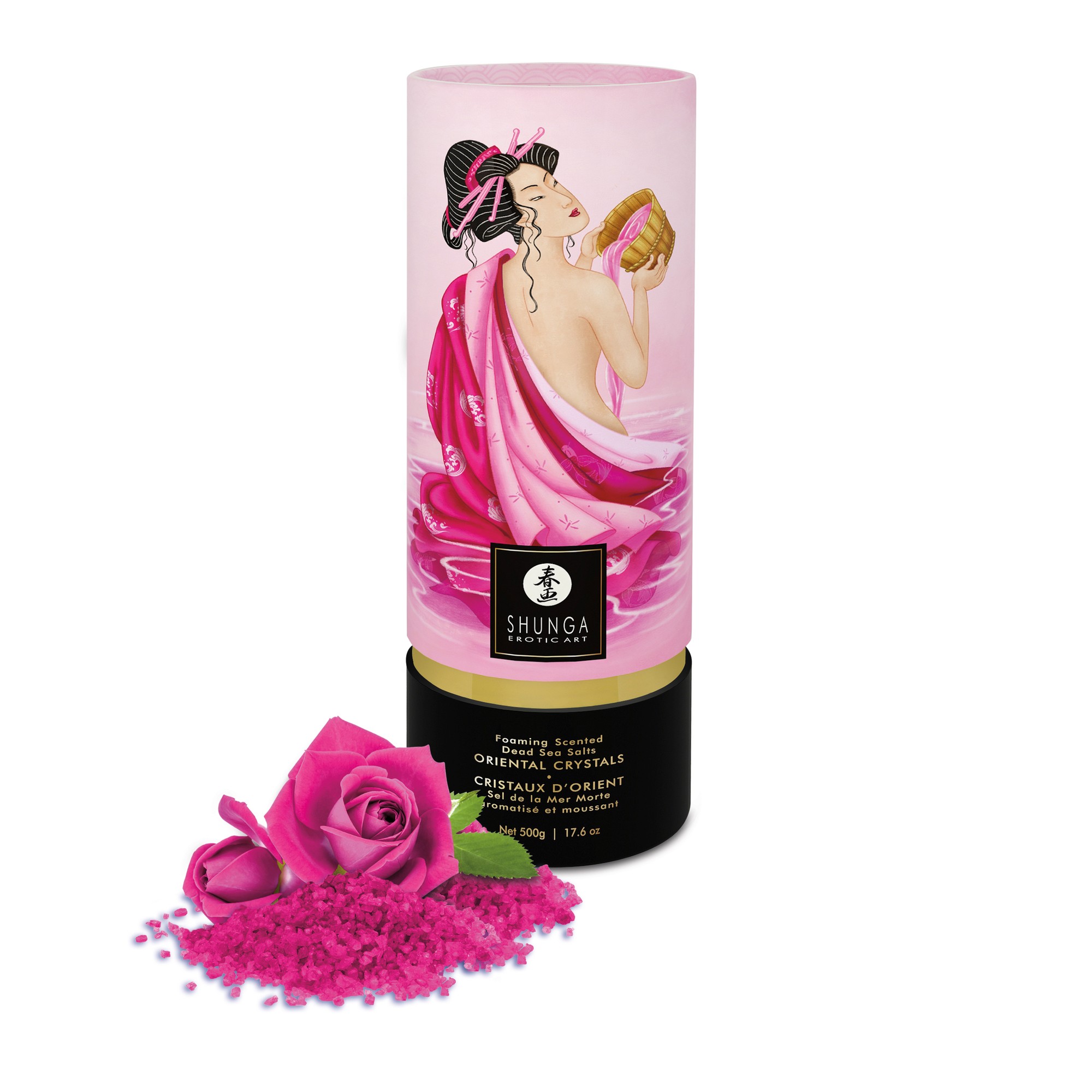 Foaming bath salt - Eastern crystals - Pink aphrodisia