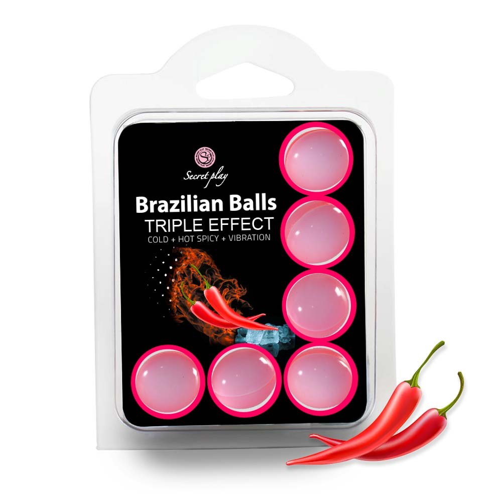 6 Brazil golyók "Tripla hatás" 3699 1