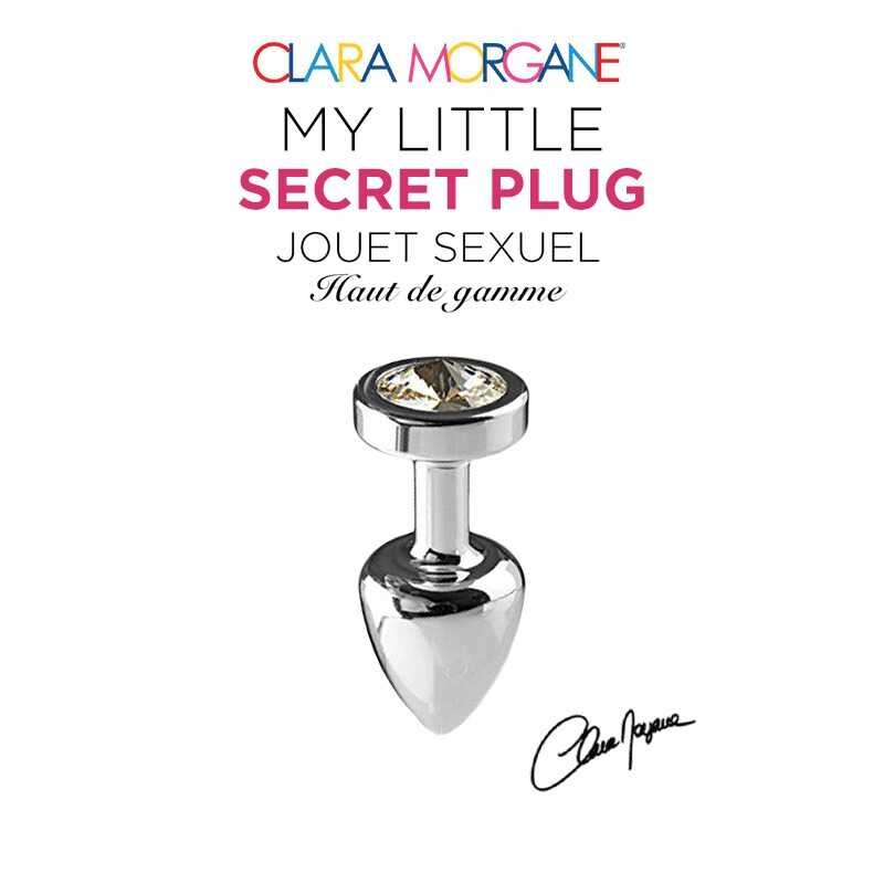 My little secret plug small - Blanc — Clara Morgane, sélection SENVÉLYA