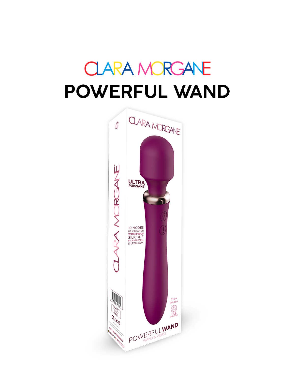 Powerful Wand - Bordeaux — Clara Morgane, sélection SENVÉLYA